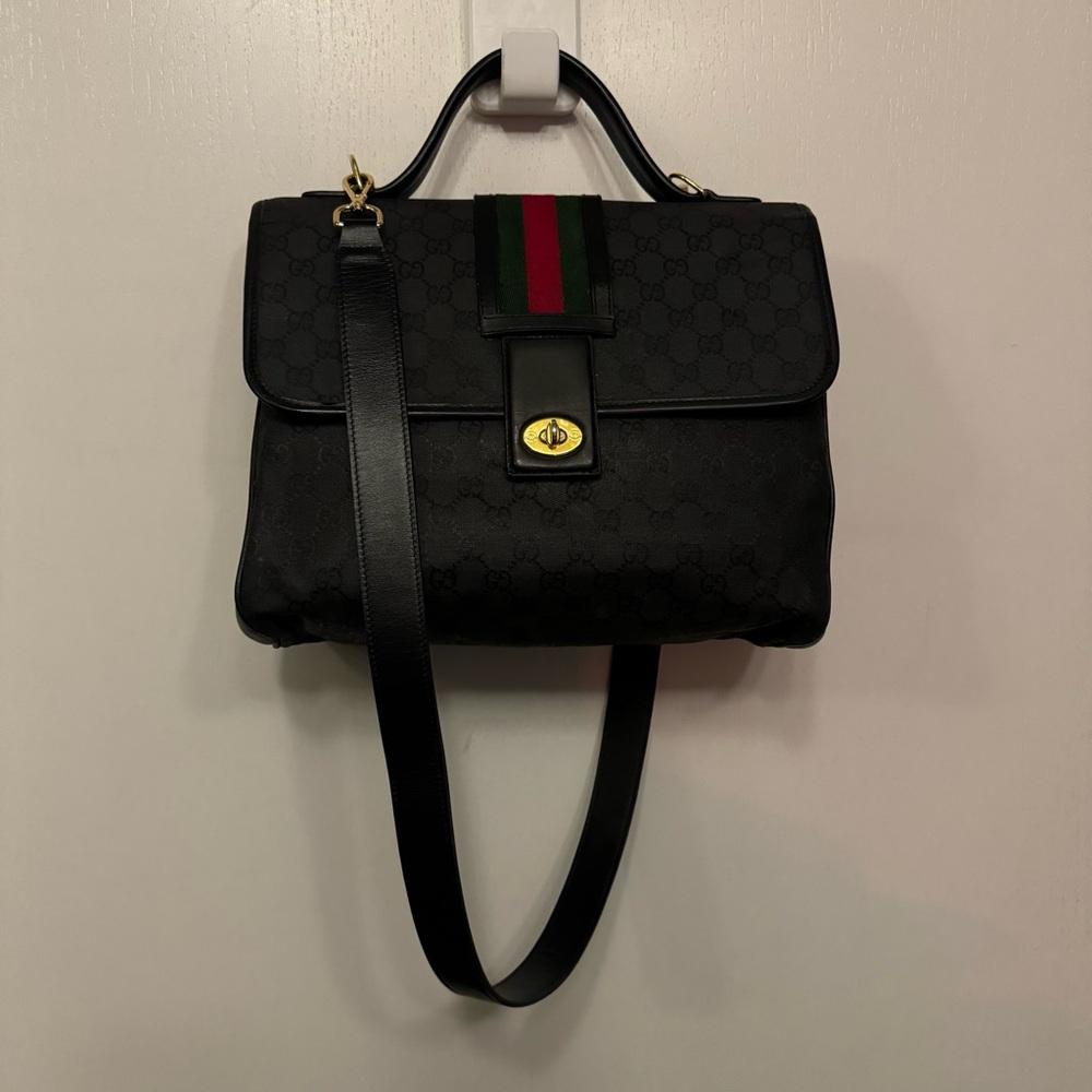 Vintage Gucci Two Way Bag